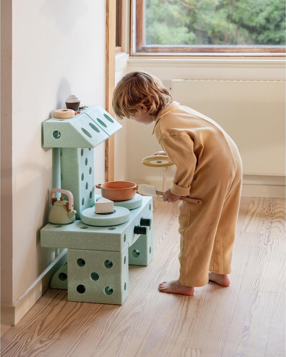 Image du produit Modu Dreamer-Set - Kit de construction XXL Jouet d'équilibre, toboggan, bascule