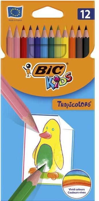 Produktbild Bic Tropicolors Mehrfarbig (e) (Mehrfarbig, Multicolor, 12 x)