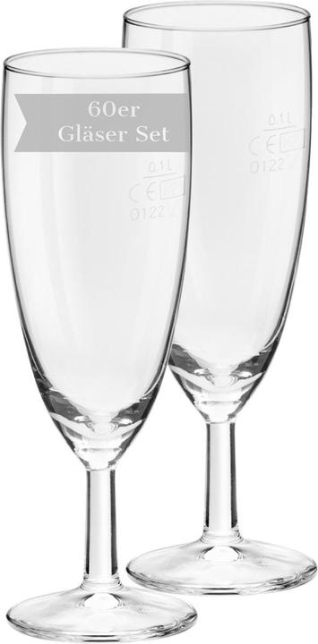 Actual product image Bormioli Rocco Royalty Sektgläser geeicht (16 cl, Champagne glasses)