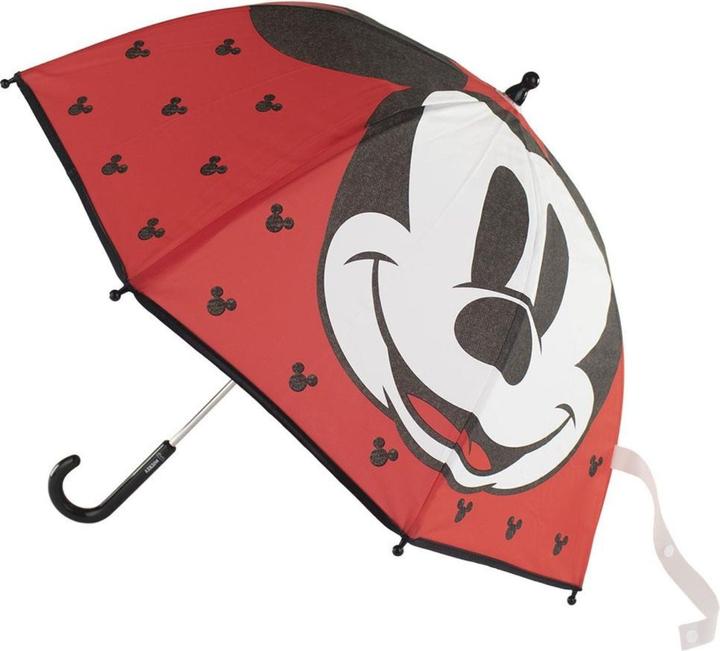Produktbild Mickey regenschirm manuell eva, 45 cm, rot