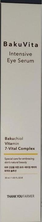 Produktbild Thank you Farmer Bakuvita Intensive Pflege als Retinol-Alternative (Augenpflege Serum, 30 ml)