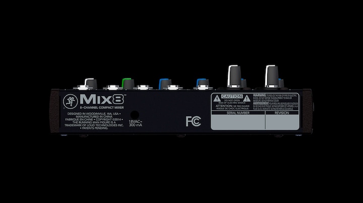 Actual product image Mackie Mix8 (Studio- and Livemixer)