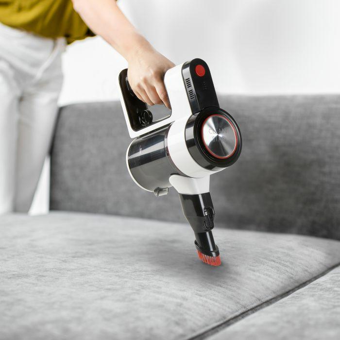 Actual product image Domo BLCD Clean Star DO242SV cordless handheld hoover 21.6V cyclone technology