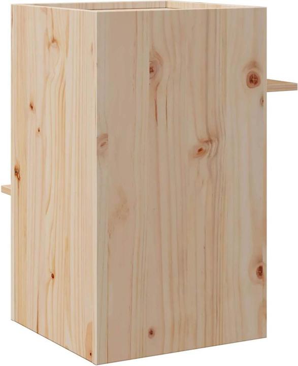 Actual product image VidaXL Cat house 43x43x60 cm solid pine wood (Cat)