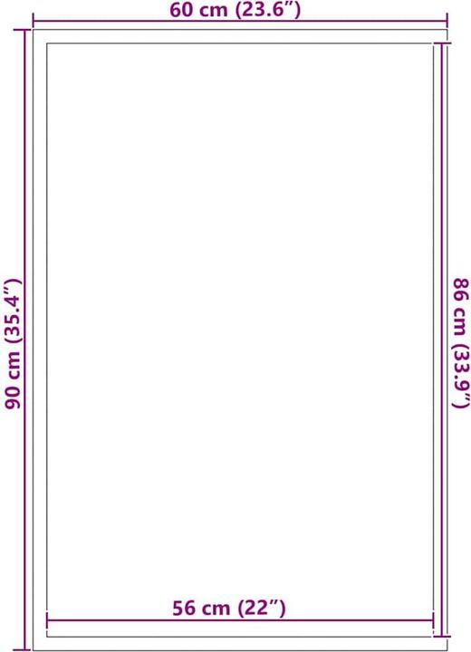 Produktbild vidaXL Fussmatte (150 x 60 cm)