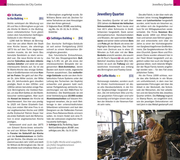 Produktbild CityTrip Birmingham (Deutsch, Anna Regeniter, 2018)