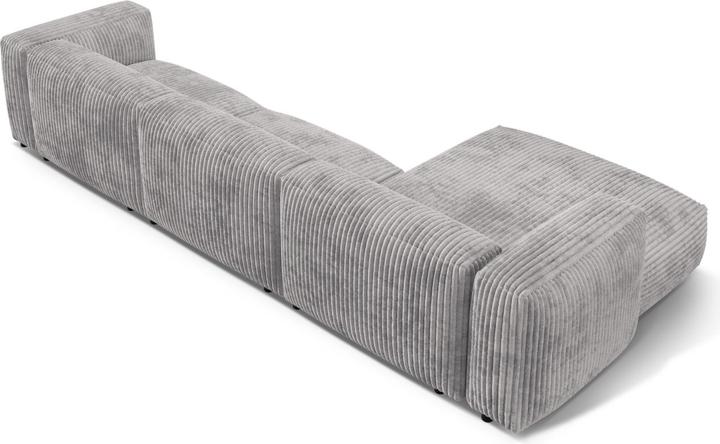 Image du produit Micadoni Canapé D'Angle Gauche Modulaire, "Martina", 3 Places, 332x176x75 Fabriqué en Europe (Canapé d'angle)