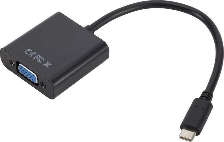 Image du produit JTI Adaptateur USB-C vers VGA (USB-C, 24 cm)