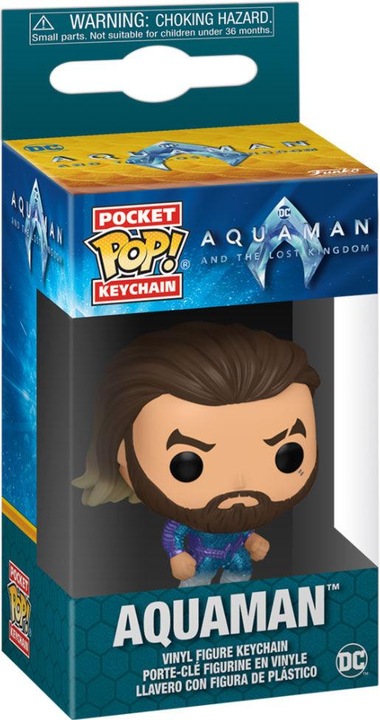 Image du produit Funko Aquaman et le Royaume Perdu POP! porte-clés vinyle 4 cm Aquaman Display (12)