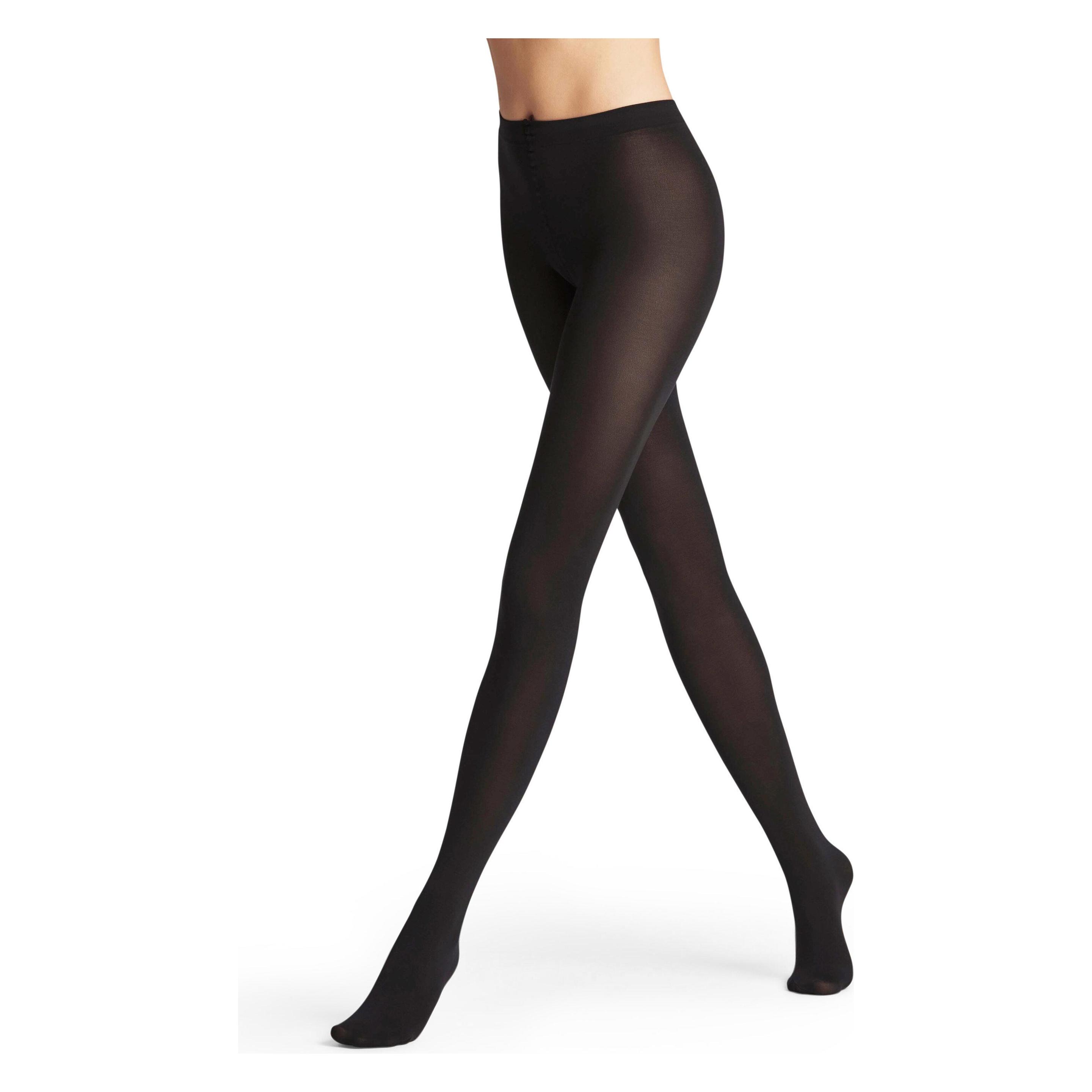 Falke, Damen, Strümpfe, Cotton Touch Damen, Schwarz, (44 - 46)