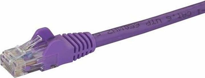 Actual product image StarTech 3m Cat6 Snagless RJ45 Ethernet Network Cable - Purple - 3m Cat 6 UTP Cable (U/UTP, CAT6, 3 m)