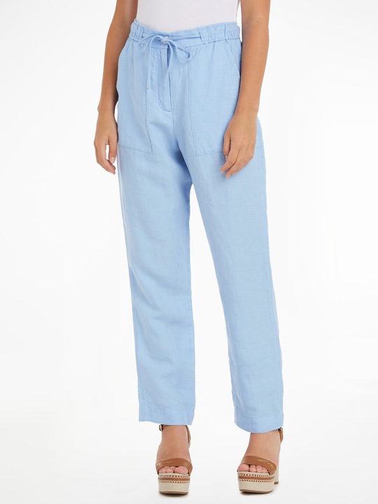 Image du produit Tommy Hilfiger Boyfit Cas Linen Pull On Pant (40)