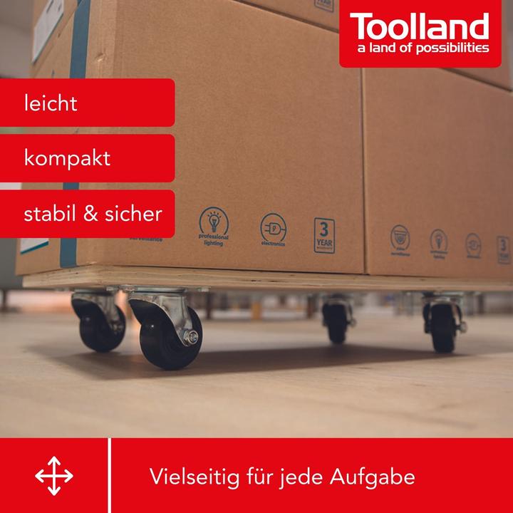 Actual product image Velleman FURNITURE MOVER - 650 x 400 mm - max. LOAD 400 kg (400 kg)