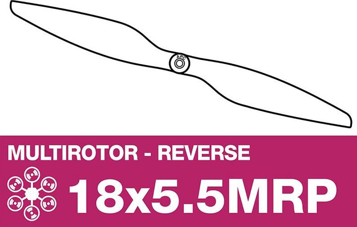 Actual product image APC Propellers Multirotor 18x5.5" left turning