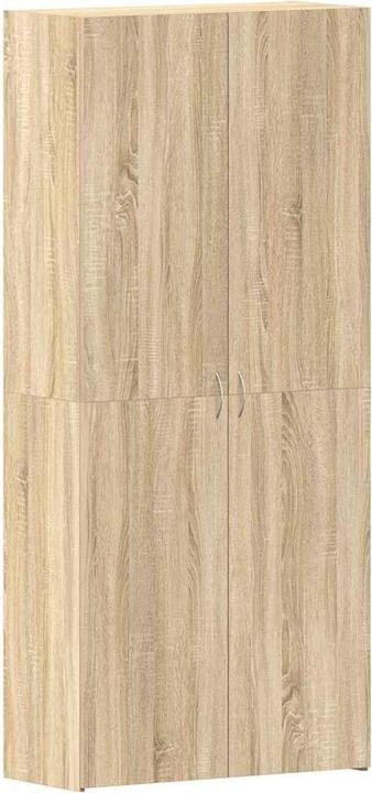Immagine prodotto vidaXL Scarpiera in rovere Sonoma 80x35,5x180 cm Materiale in legno (80 x 35,5 x 180 cm)