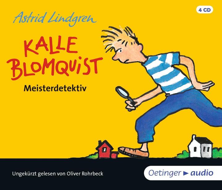 Produktbild Kalle Blomquist Meisterdetektiv (4 CD) (Astrid Lindgren, Deutsch)