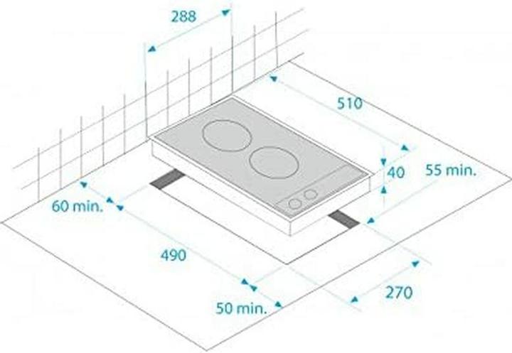 Immagine prodotto Beko HDCC 32200 X Piano cottura integrato in ceramica a 2 zone