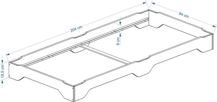 Produktbild IDIMEX Ronny (90 x 200 cm)