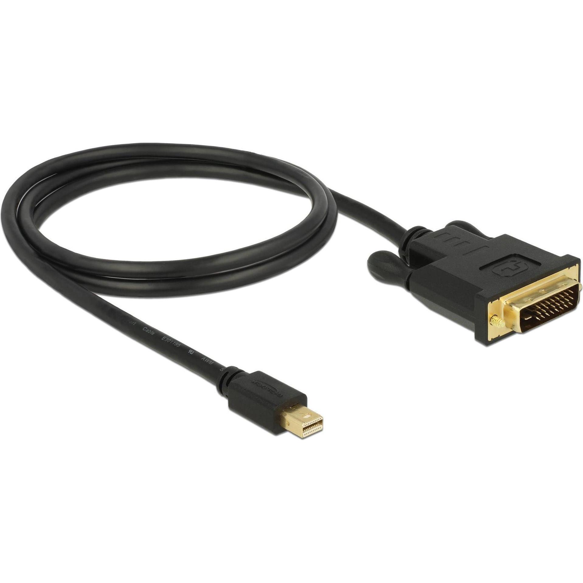 Thumbnail - Delock DisplayPort — DVI (1 m, DisplayPort, DVI), Video Kabel