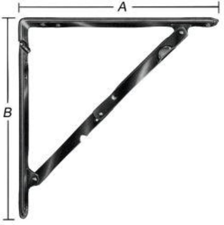 Immagine prodotto Magni Console pieghevoli Vormann in marrone, nero e bianco