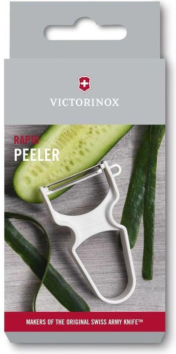 Image du produit Victorinox Éplucheur Rapid à lame droite, blanc