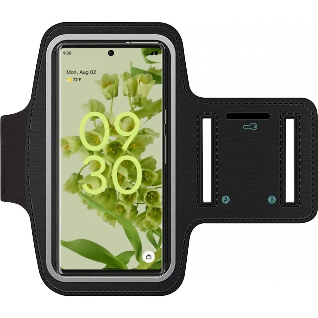 SmartFitness Google Pixel 6 Handy Sport Armband, Smartphone Sportarmband, Schwarz