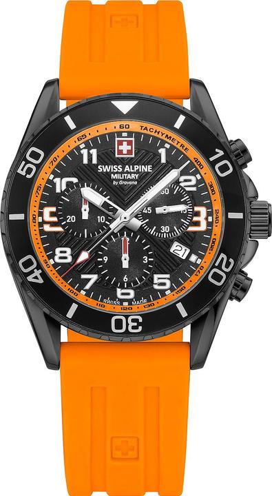 Produktbild Swiss Alpine Military 7029.9879 Raptor Chronograph 42mm 10ATM (Chronograph, 42 mm)