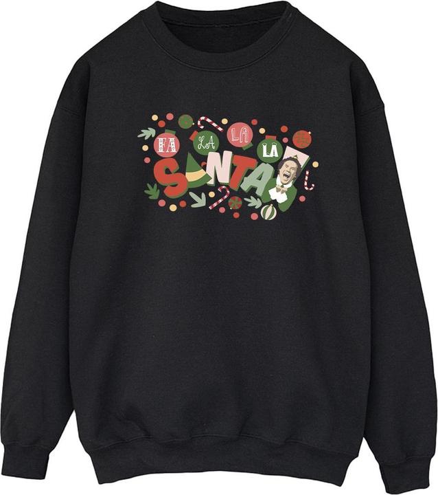 Immagine prodotto Elf Santa Fa La La Felpa Donna (4XL)