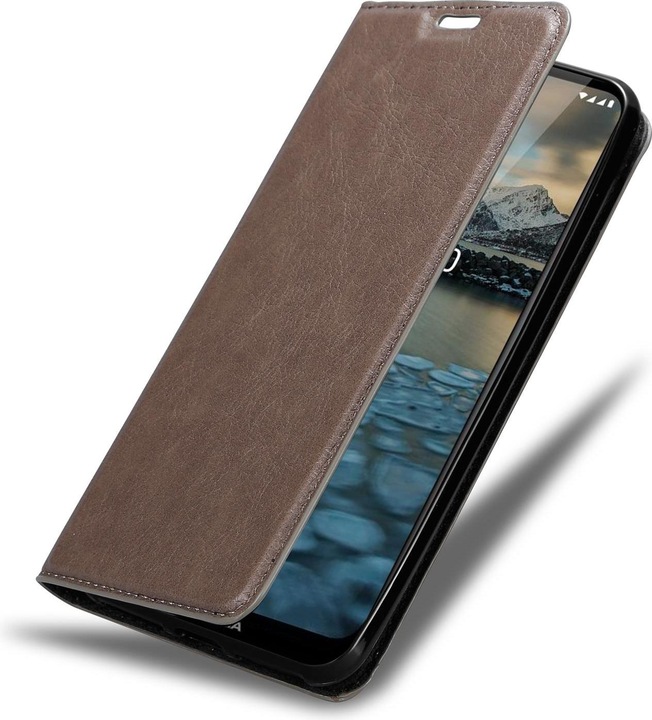 Actual product image Cadorabo Book Invisible Magnet Cover (Nokia 2.4)