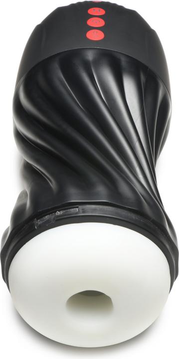 Actual product image Curve Toys Sucking and Vibrating Masturbator - Black