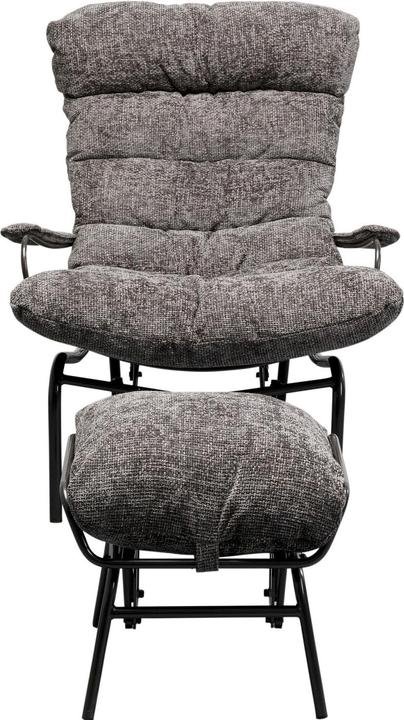 Produktbild Kare Design Sessel + Hocker Vienna Swing Grau