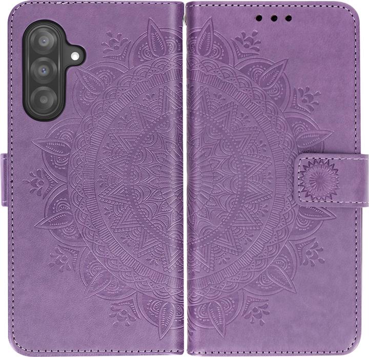 Produktbild Avizar Etui Mandala-Blumen für Samsung A26 Portemonnaie mit Handschlaufe