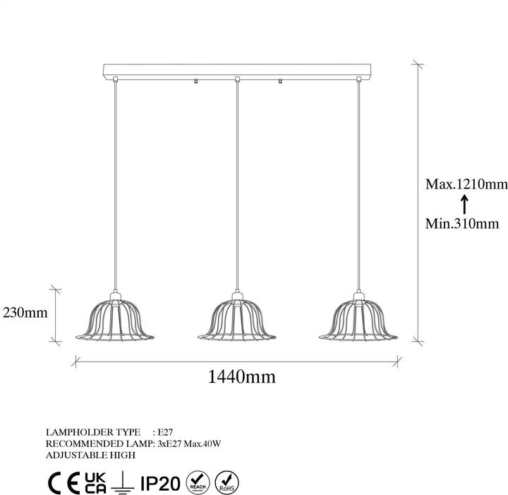 Image du produit Opviq Nora (E27)