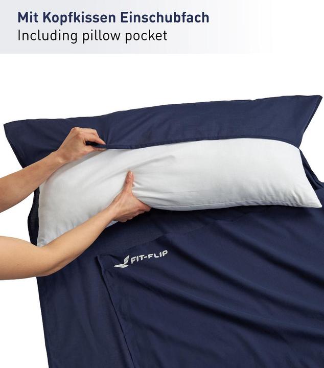 Produktbild Fit-Flip Hüttenschlafsack (220 cm)