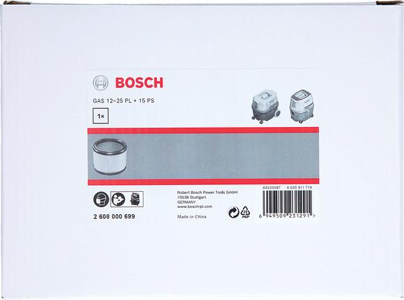 Produktbild Bosch Professional Zubehör HEPA-Filter für GAS 12-25 PL und GAS 15 PS