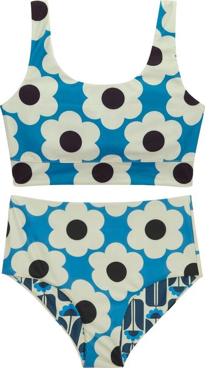 Immagine prodotto Regatta Orla Kiely Bikini Margherita e Fiori Alti Reversibile Set Donna (44 D)