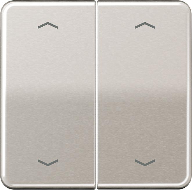 Actual product image JUNG Rocker 2t Shutter CD pt glz Arrows CD102PPT