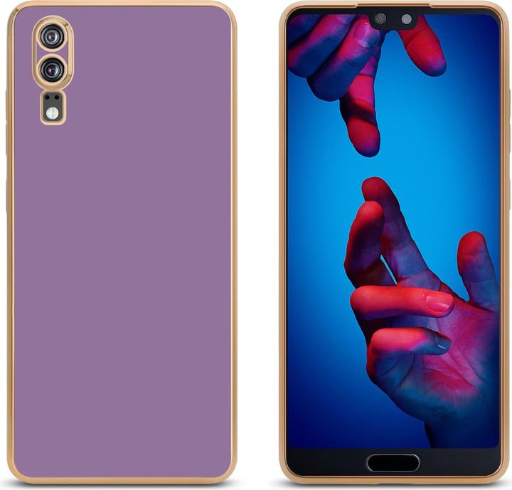 Immagine prodotto Cadorabo Custodia per Huawei P20 in TPU con protezione della fotocamera LM130 Style (Cubot P20)