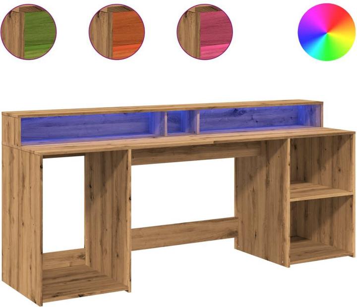 Produktbild vidaXL Schreibtisch (55 x 200 x 91 cm)