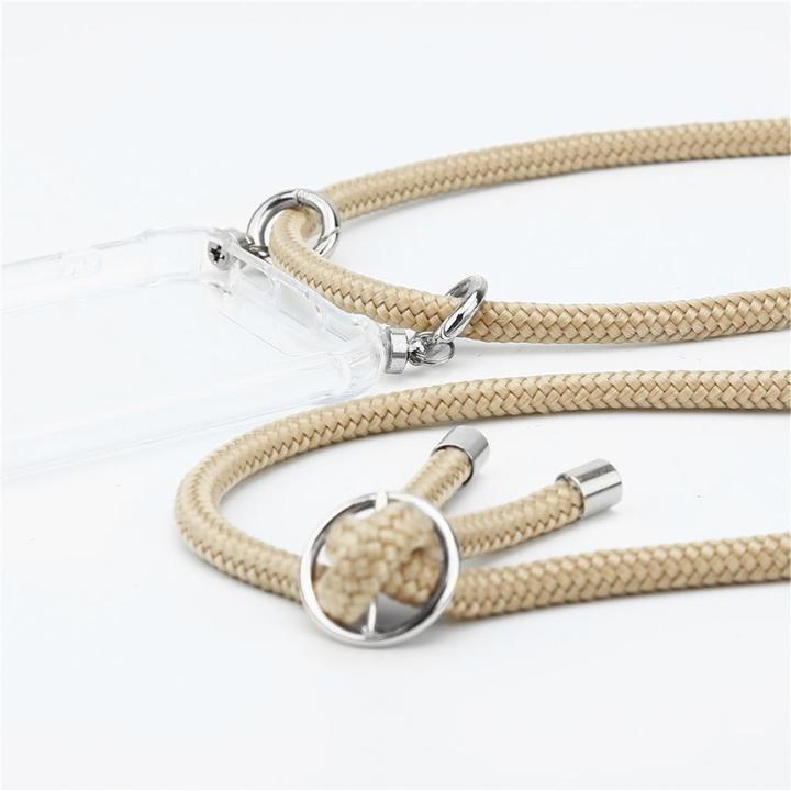 Produktbild Cadorabo TPU Handy Kette SILBER Cover