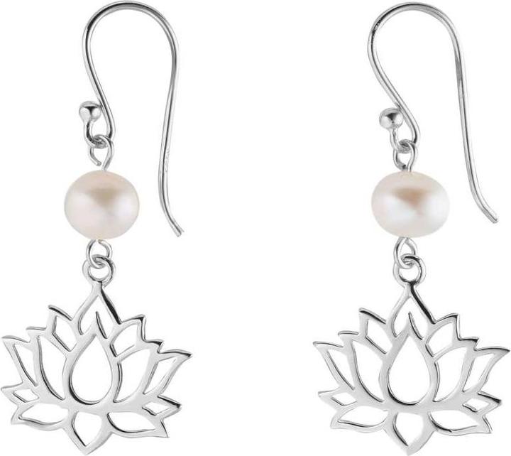 Image du produit Bijouteria Boucles d'oreille (Perle d'eau douce, Argent 925)