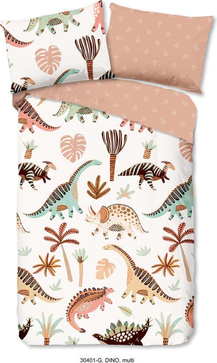 Good Morning Dino (Bedding set, 140 x 200 cm, 70 x 90 cm)