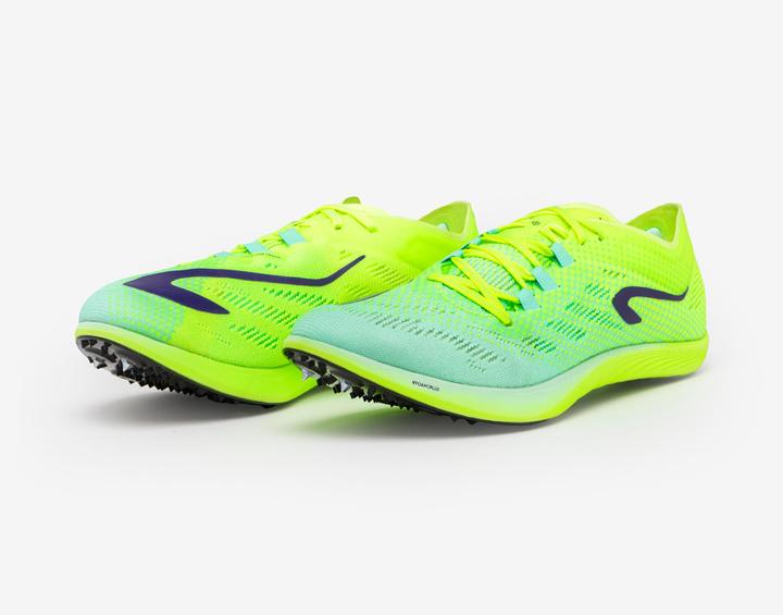 Produktbild Kiprun Laufschuhe Leichtathletik Spikes Langdistanz - AT Long grün/gelb (38)