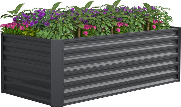 Actual product image VCM Metall Pflanzbeet Hochbeet 120x60 Galdo