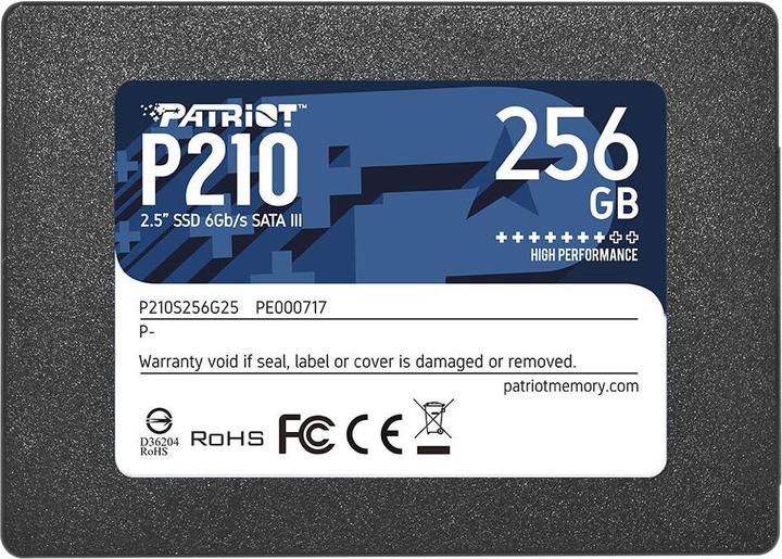 Produktbild Patriot P210 2,5 256gb Sata3 (256 GB, 2.5")