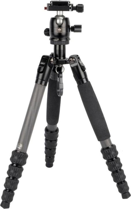 Sirui Reisestativ Traveler 5CX mit Kugelkopf B-00K (Carbon)