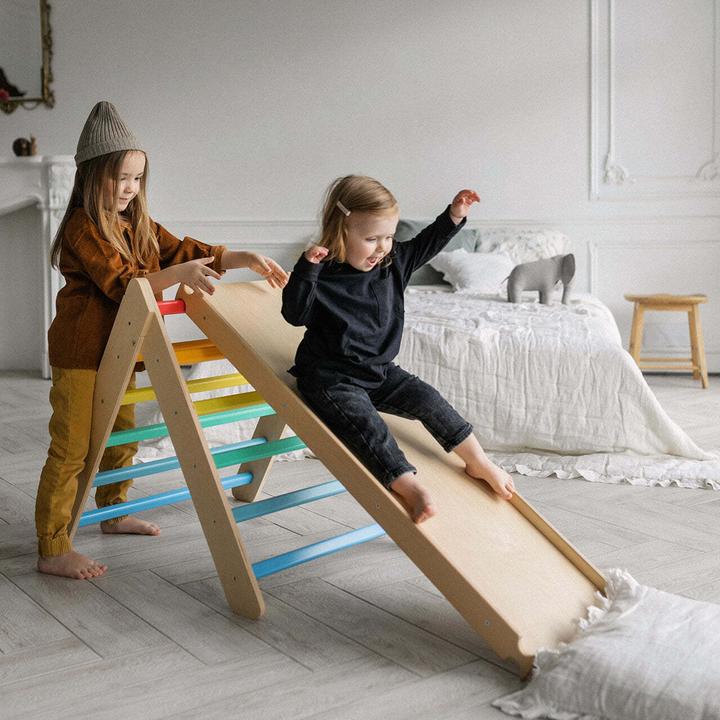 Produktbild Montessori Klettergerüst mit Rutsche