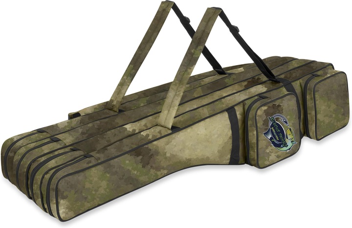 Produktbild Normani Rutentasche Rod Pod Angelfutteral Angelrutentasche Angeltasche 125 cm bis 190 cm - 9271