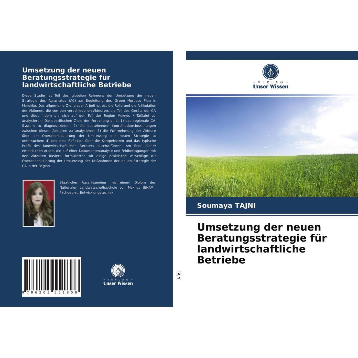 Umsetzung der neuen Beratungsstrategie für landwirtschaftliche Betriebe, Fachbücher von Soumaya Tajni
