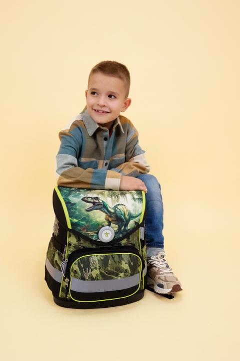 Produktbild Belmil Compact Schulranzen Set 4teilig mit Brustgurt (19 l)
